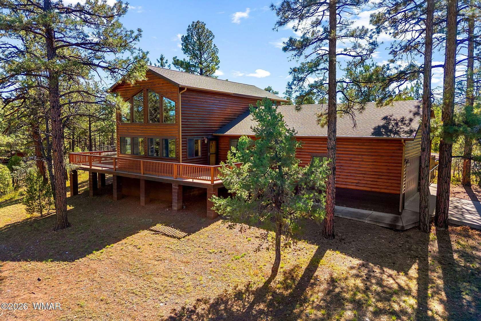 2.27 Acres of Land with Home for Sale in Overgaard, Arizona