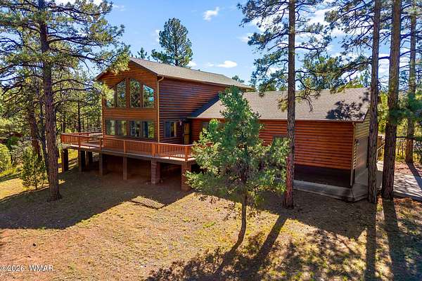 2.27 Acres of Land with Home for Sale in Overgaard, Arizona