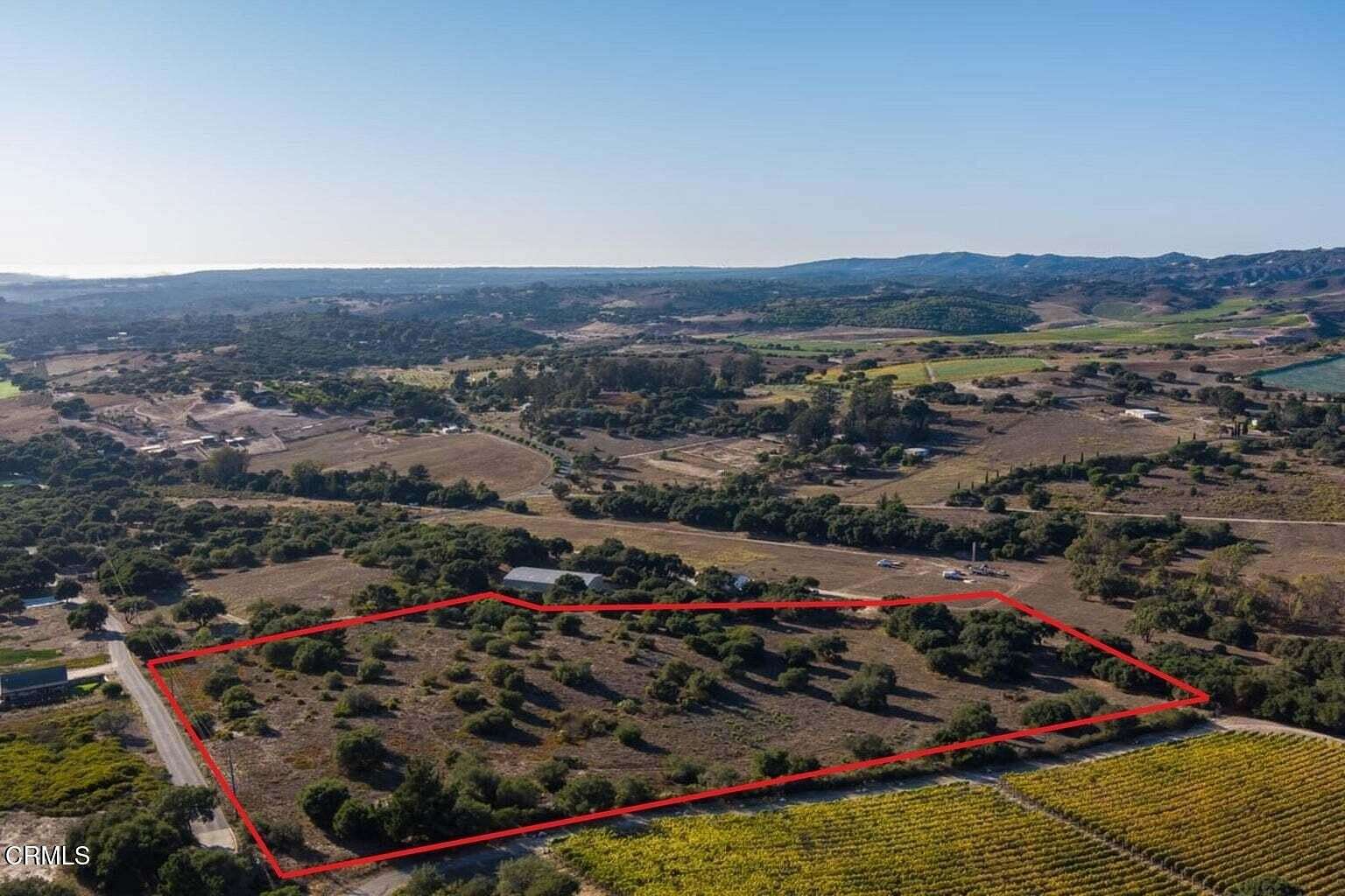 10 Acres of Residential Land for Sale in Lompoc, California