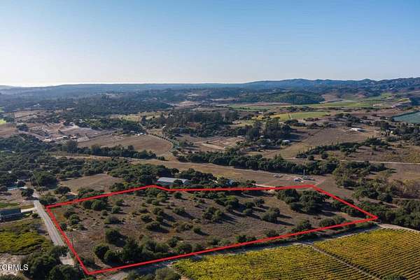 10 Acres of Residential Land for Sale in Lompoc, California