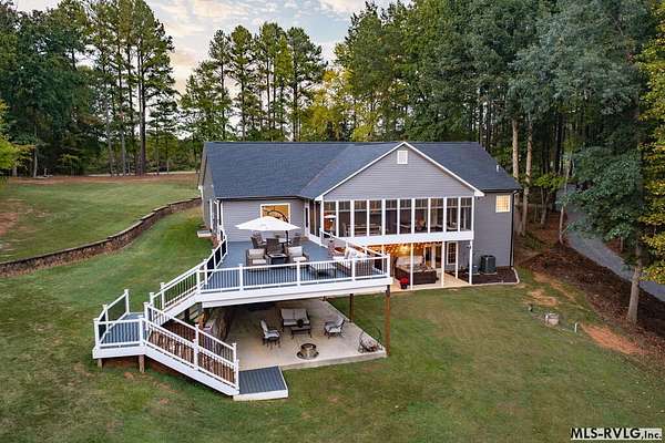 3.57 Acres of Land with Home for Sale in Bracey, Virginia