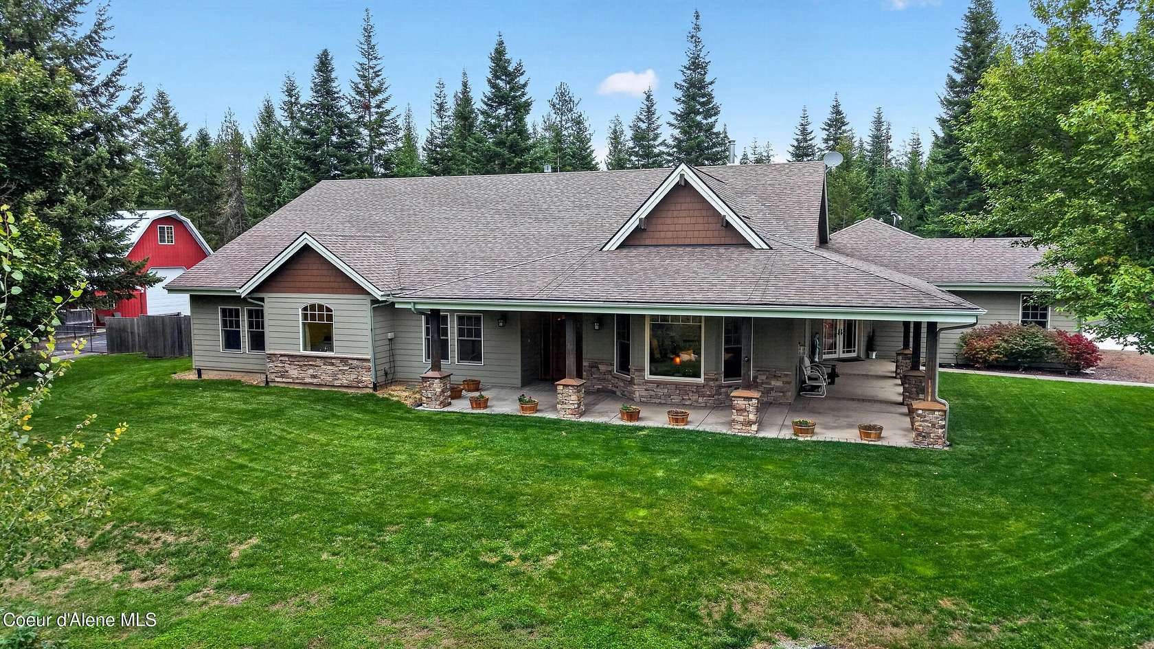10 Acres of Land with Home for Sale in Hayden, Idaho