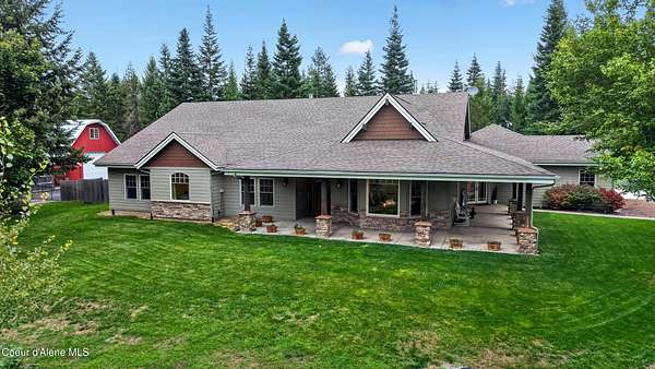 10 Acres of Land with Home for Sale in Hayden, Idaho