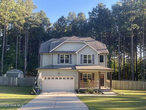 2 Acres of Land with Home for Sale in Bailey, North Carolina