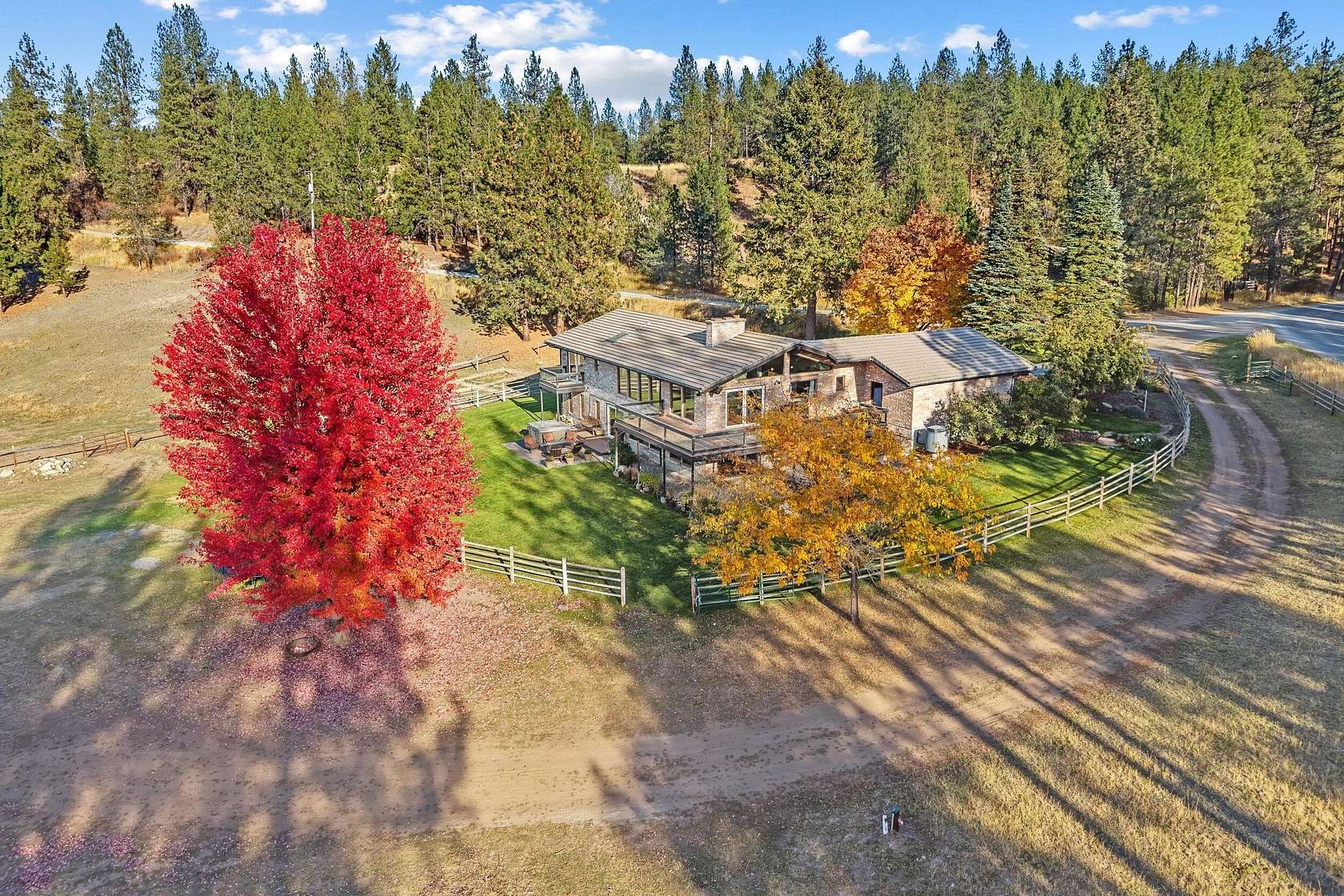 21 Acres of Agricultural Land with Home for Sale in Colville, Washington