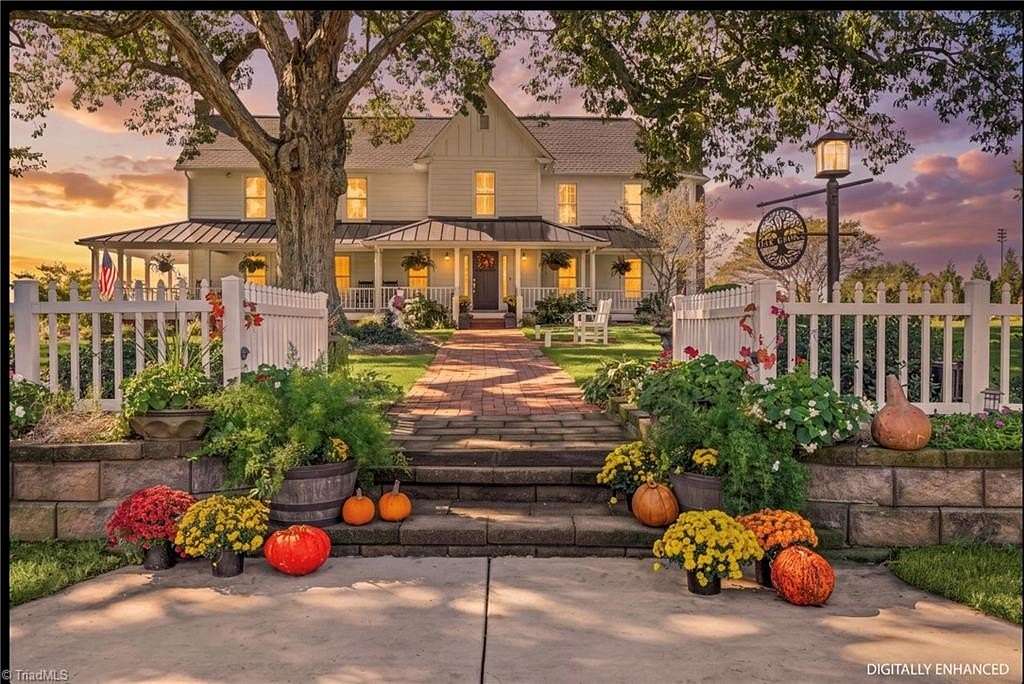 7.85 Acres of Land with Home for Sale in Newton, North Carolina
