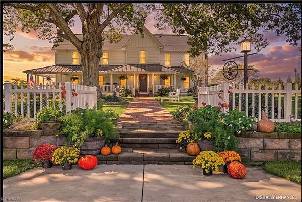 7.85 Acres of Land with Home for Sale in Newton, North Carolina