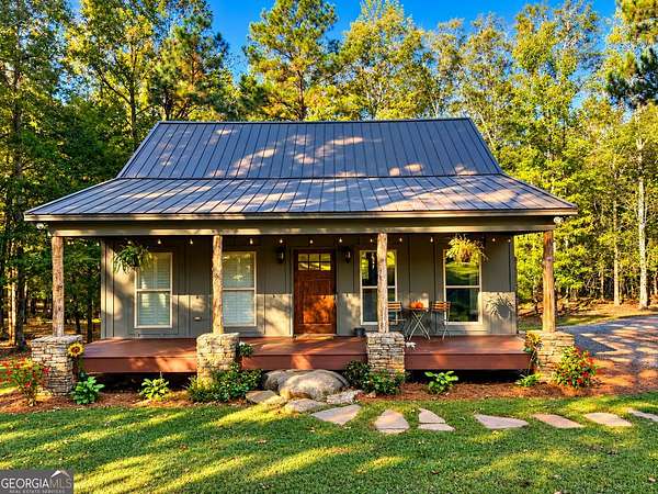 32.5 Acres of Recreational Land with Home for Sale in Woodland, Georgia