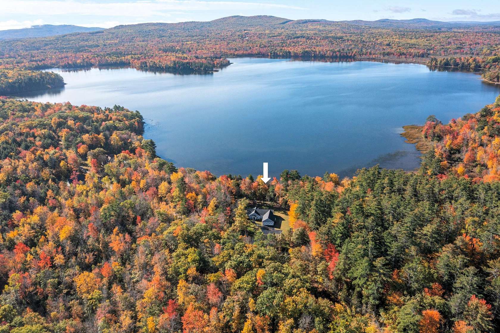 2.5 Acres of Land with Home for Sale in Belmont Town, Maine