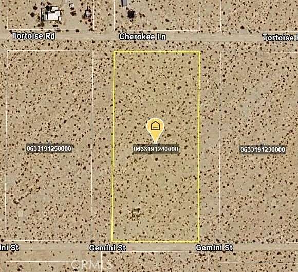 5 Acres of Residential Land for Sale in Twentynine Palms, California