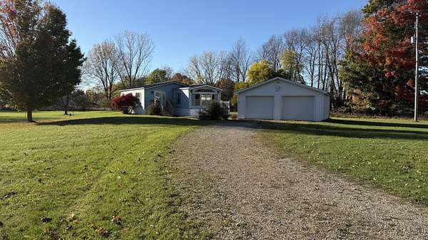 3.17 Acres of Land with Home for Sale in Ionia, Michigan