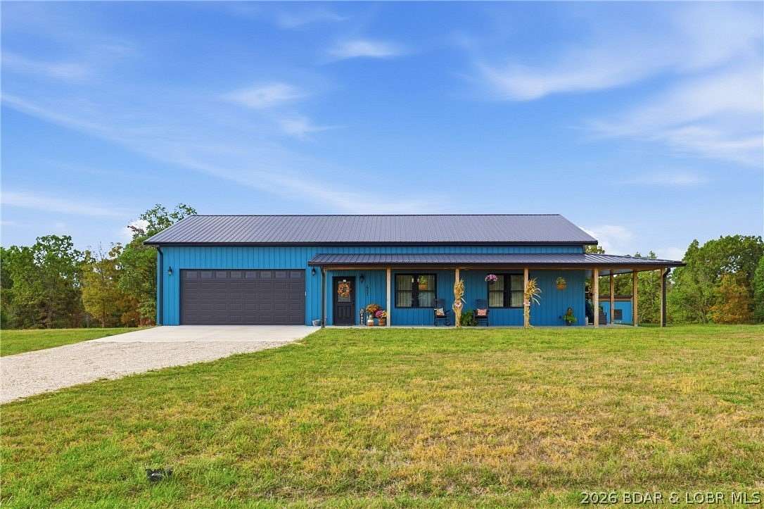 12 Acres of Recreational Land with Home for Sale in Montreal, Missouri