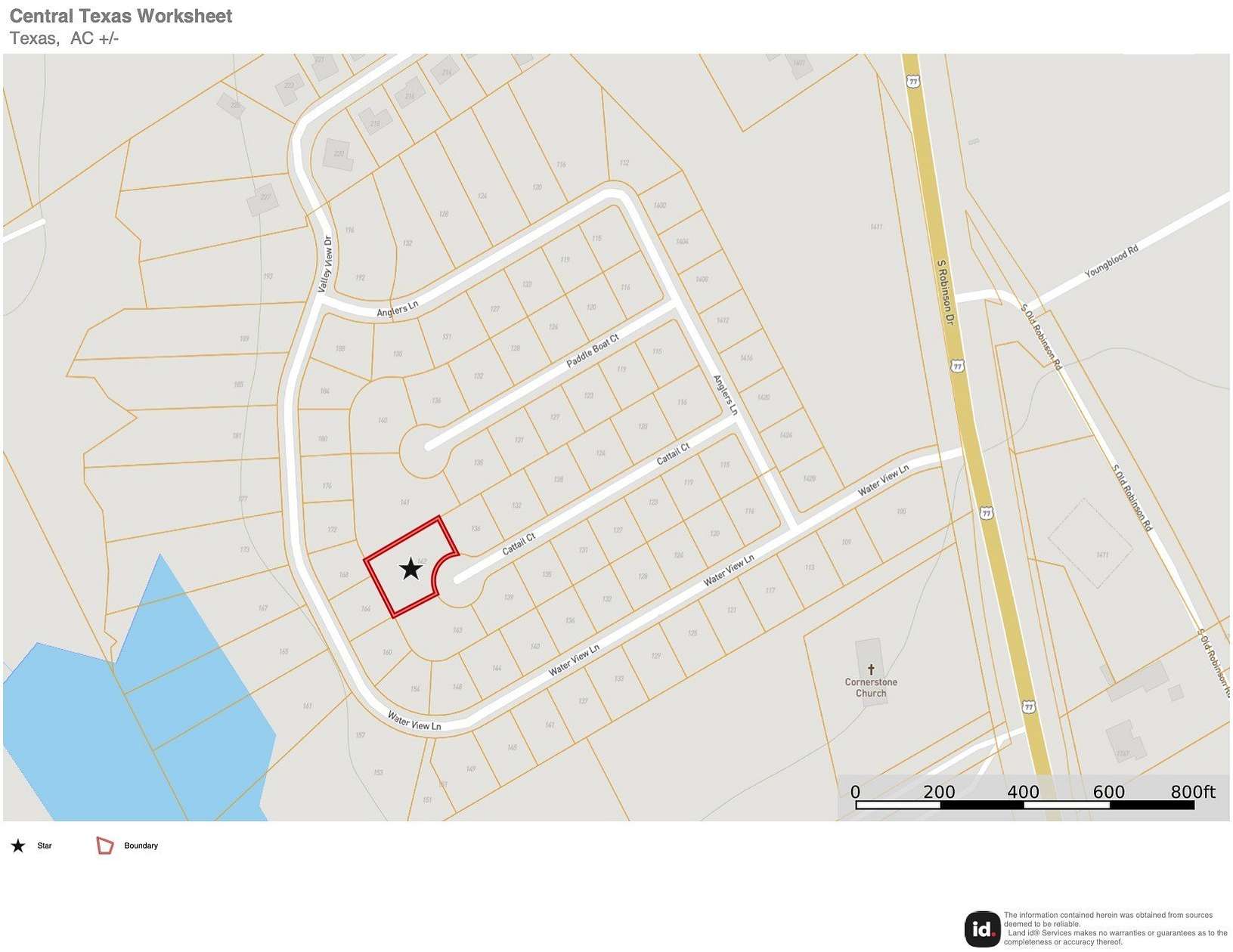 0.57 Acres of Residential Land for Sale in Robinson, Texas