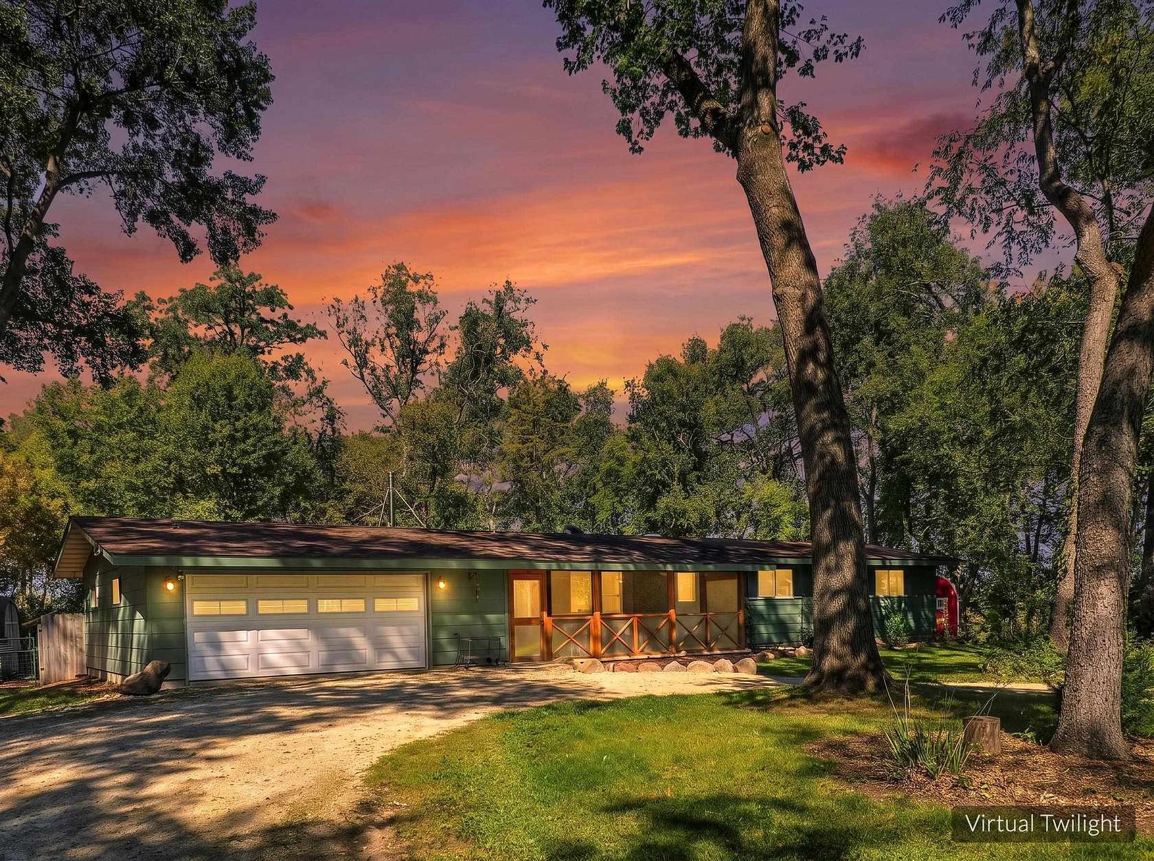 21.2 Acres of Recreational Land with Home for Sale in Green Lake, Wisconsin