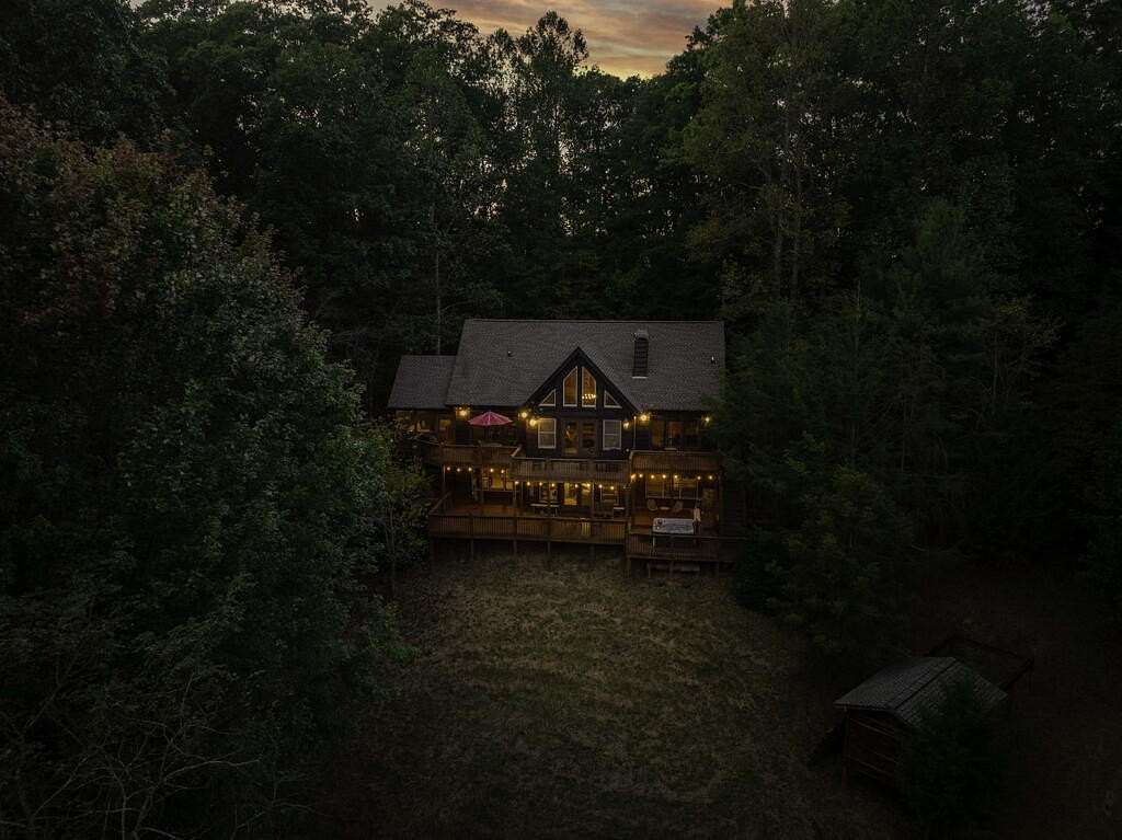 11.5 Acres of Land with Home for Sale in Cherry Log, Georgia
