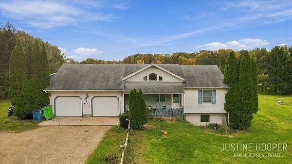 49.8 Acres of Land with Home for Sale in Pullman, Michigan