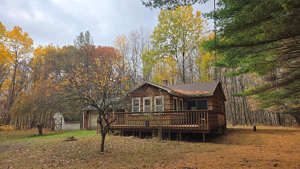 4 Acres of Land with Home for Sale in Rhinelander, Wisconsin