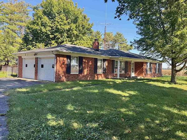 26 Acres of Agricultural Land with Home for Sale in Frankfort, Indiana
