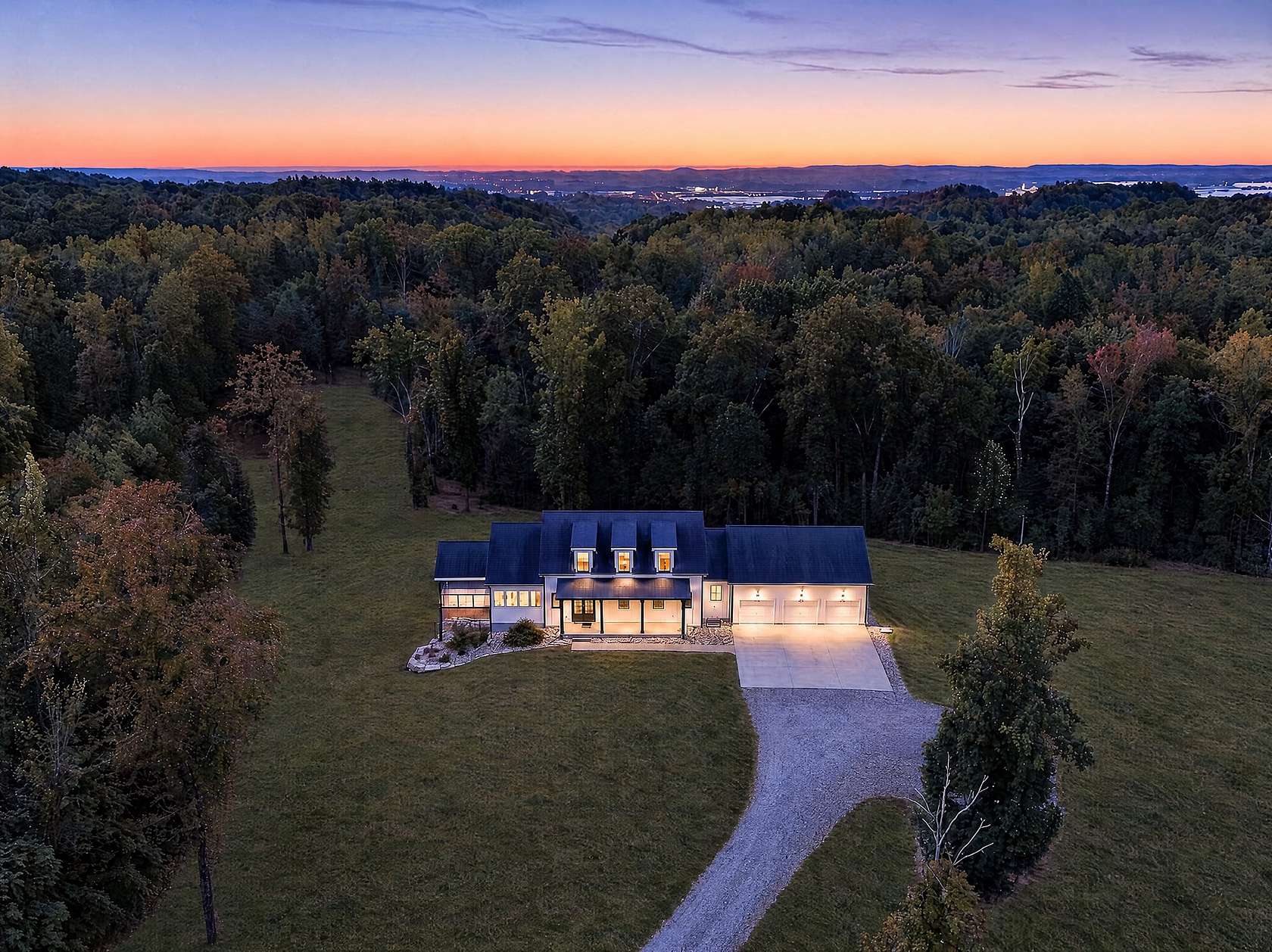 33.9 Acres of Land with Home for Sale in Spring Hill, Tennessee