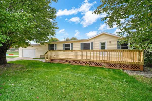 8.74 Acres of Land with Home for Sale in Horton, Michigan