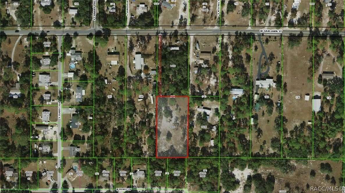 1.23 Acres of Residential Land for Sale in Homosassa, Florida