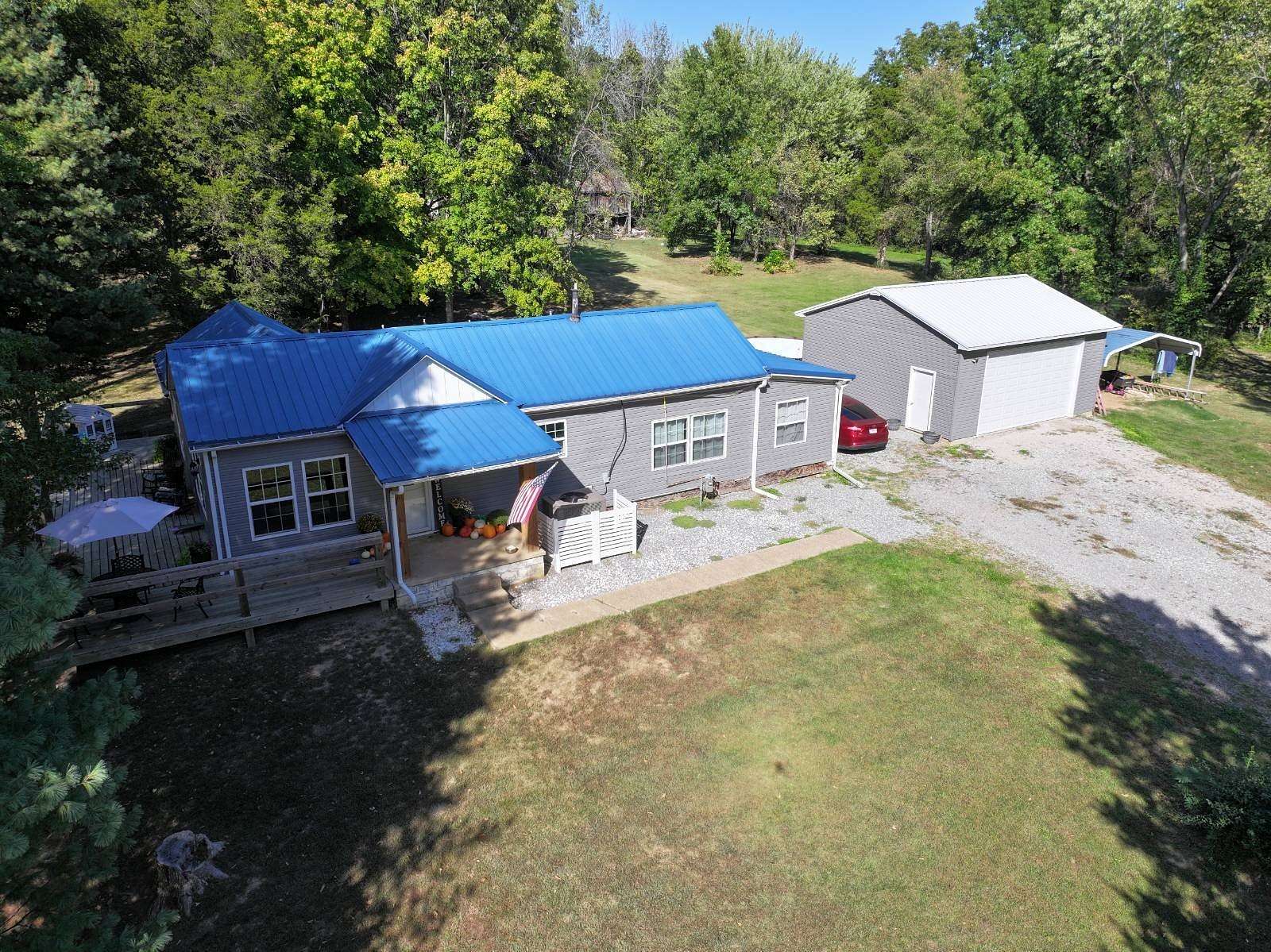 3.5 Acres of Land with Home for Sale in West Salem, Illinois