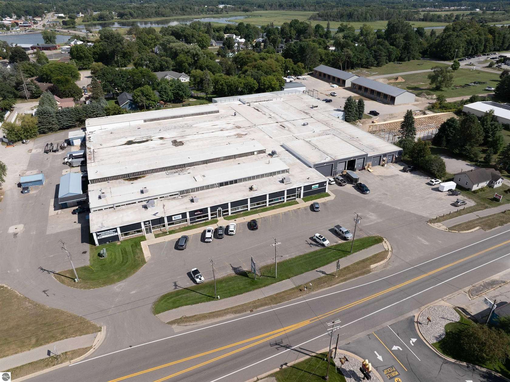 15.5 Acres of Improved Commercial Land for Lease in East Jordan, Michigan