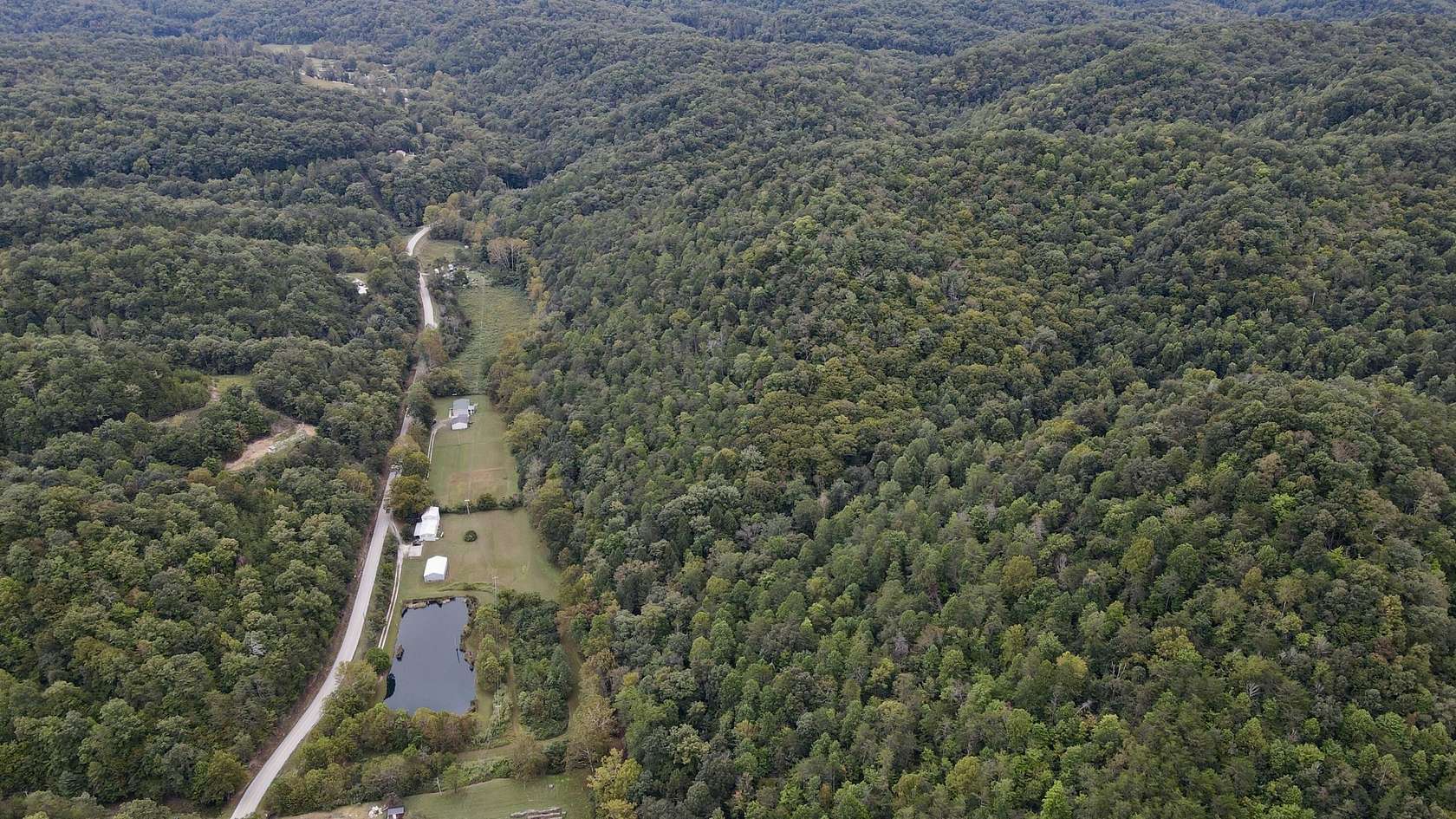 50 Acres of Recreational Land with Home for Sale in Beattyville, Kentucky