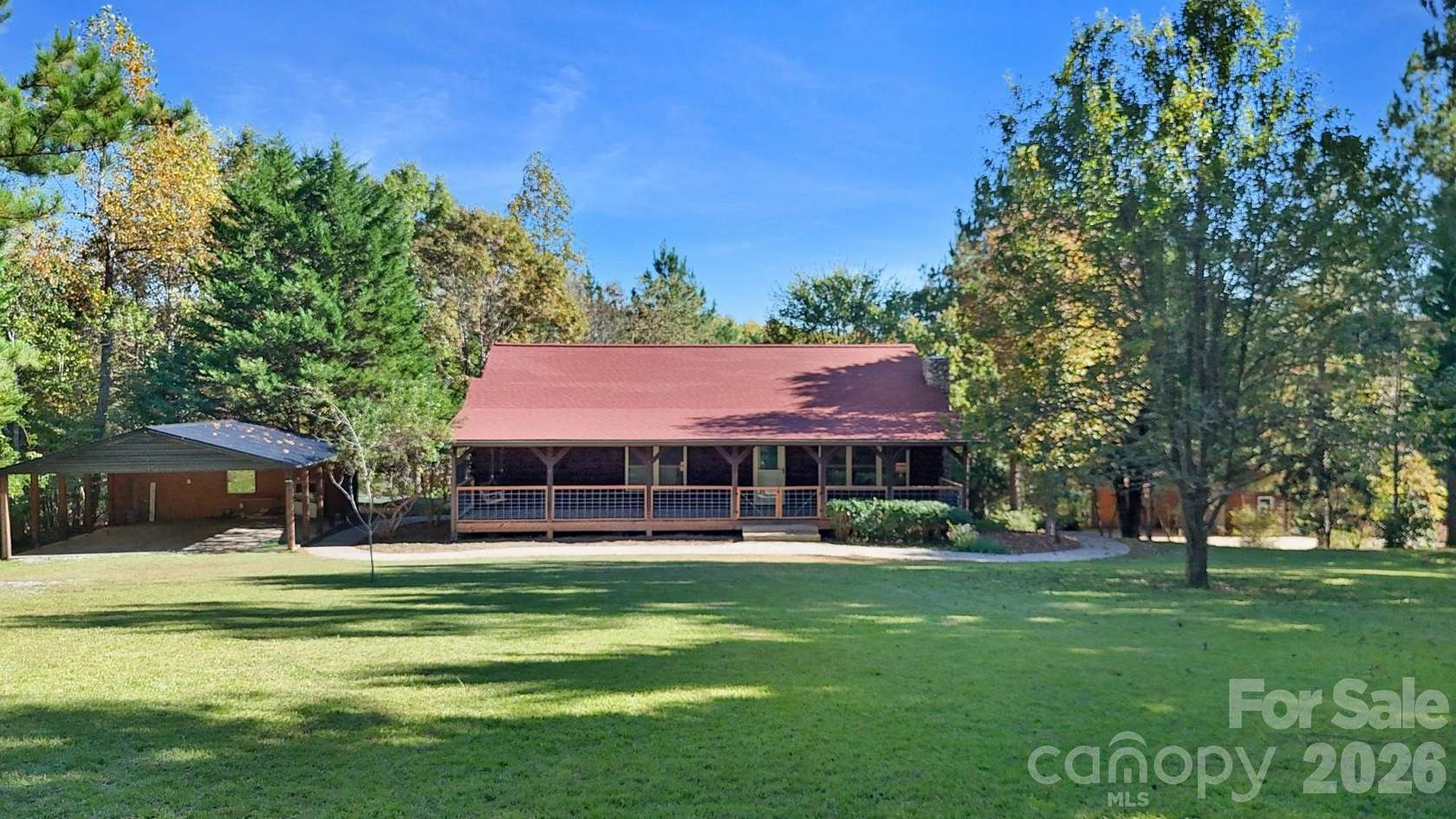 2.78 Acres of Land with Home for Sale in Rutherfordton, North Carolina