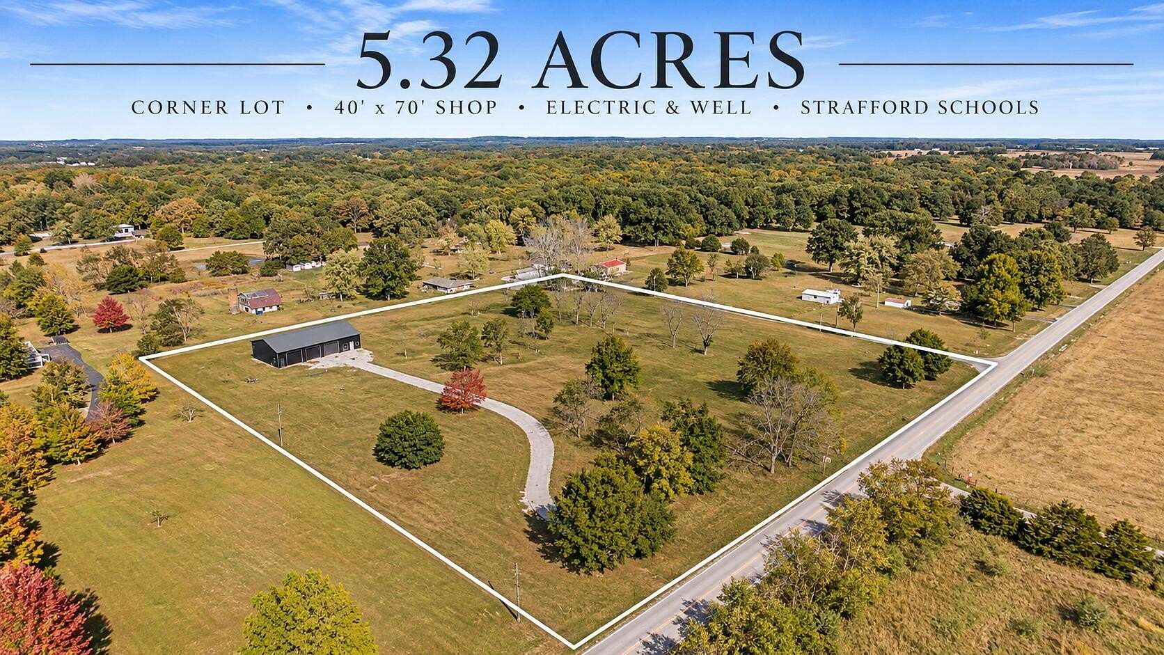 5.32 Acres of Residential Land for Sale in Springfield, Missouri