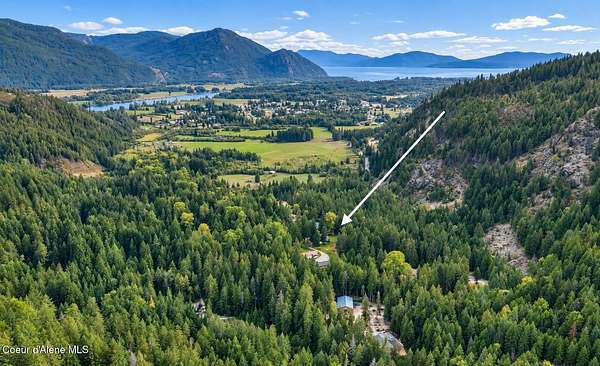 30.3 Acres of Improved Land for Sale in Clark Fork, Idaho