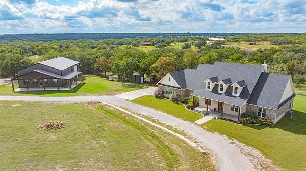 11.9 Acres of Land with Home for Sale in Stephenville, Texas