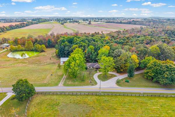 8.87 Acres of Land with Home for Sale in Crofton, Kentucky
