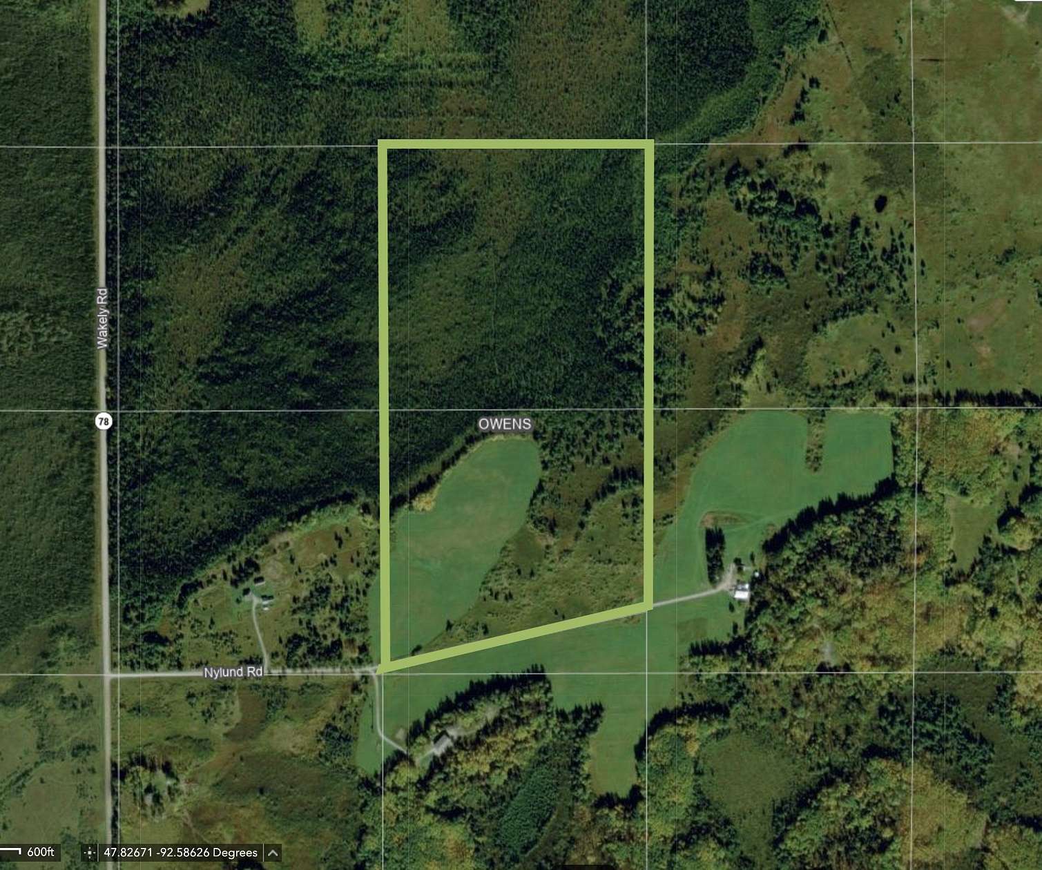 75 Acres of Recreational & Residential Land for Sale in Cook, Minnesota