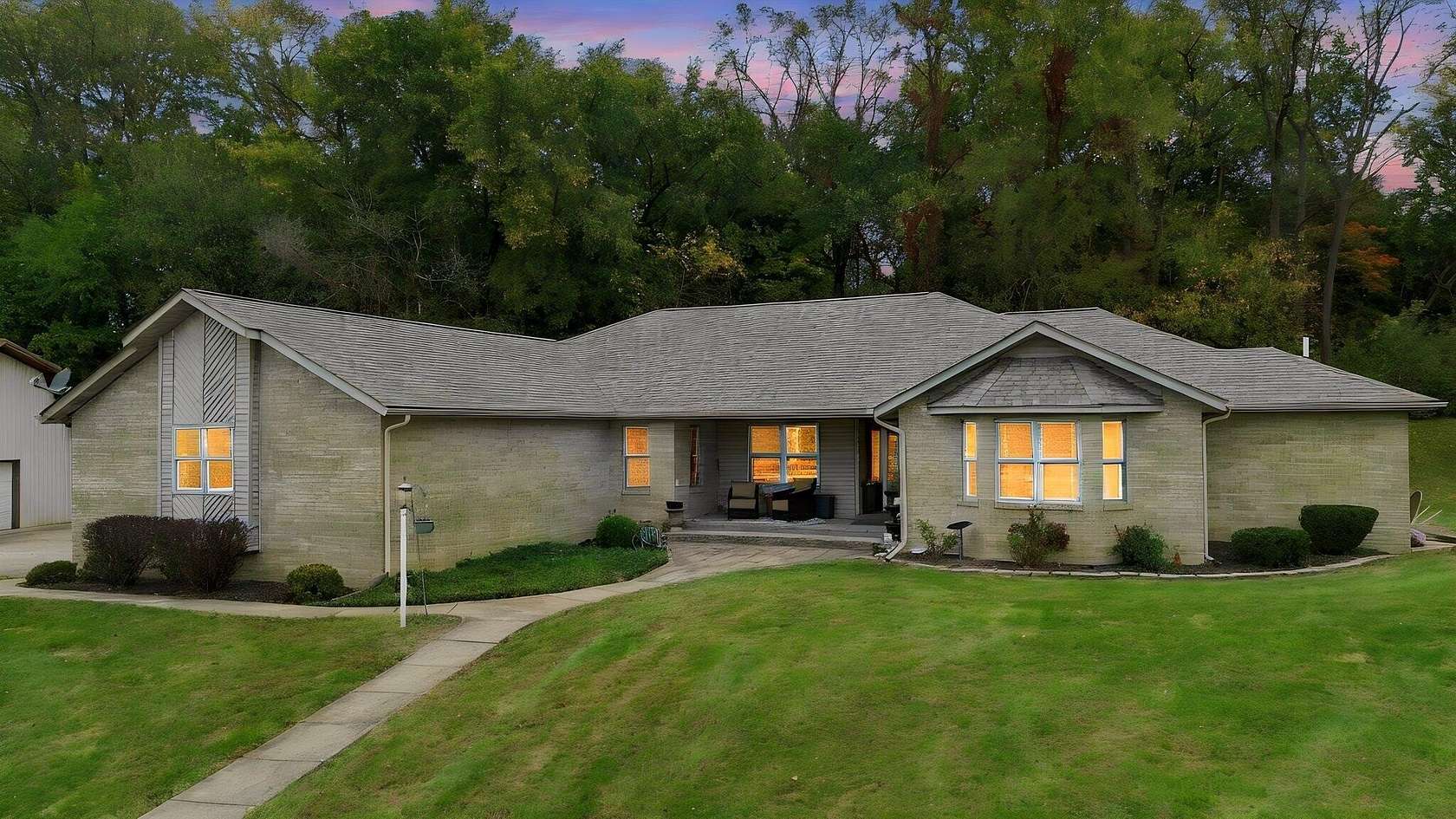 6.84 Acres of Land with Home for Sale in Valparaiso, Indiana