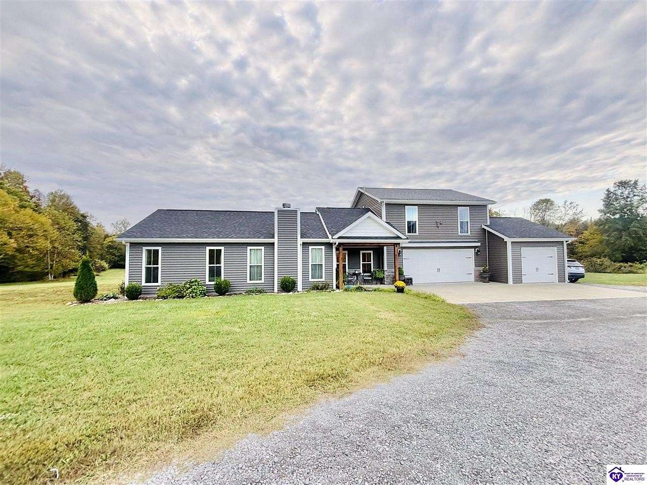 12.7 Acres of Land with Home for Sale in Campbellsville, Kentucky