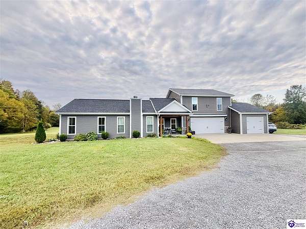 12.7 Acres of Land with Home for Sale in Campbellsville, Kentucky