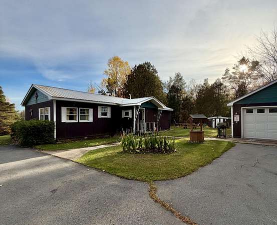 7 Acres of Land with Home for Sale in Saranac, New York