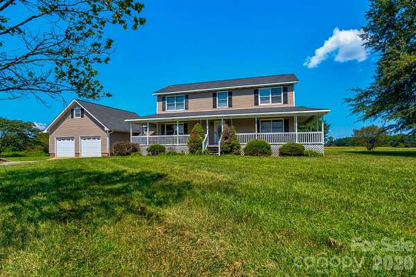 2 Acres of Land with Home for Sale in Crouse, North Carolina