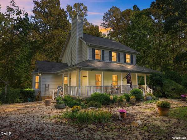 11.2 Acres of Land with Home for Sale in Hillsborough, North Carolina