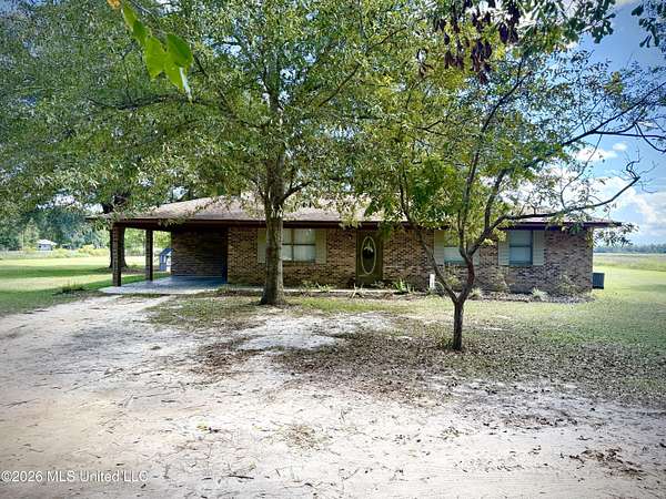 1.52 Acres of Land with Home for Sale in Lucedale, Mississippi