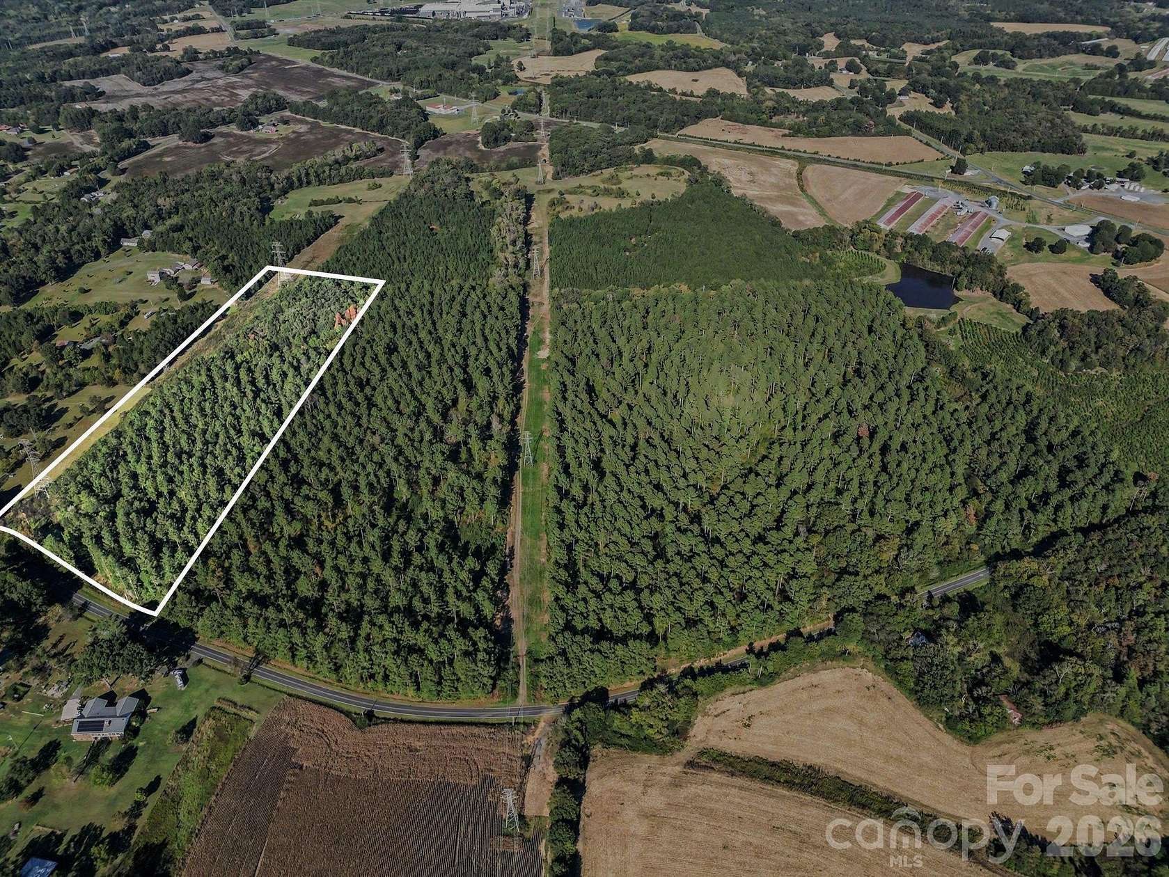 11.3 Acres of Land for Sale in Oakboro, North Carolina