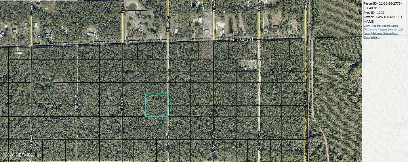 2.5 Acres of Land for Sale in Hastings, Florida