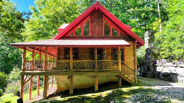 5.67 Acres of Land with Home for Sale in Black Mountain, North Carolina