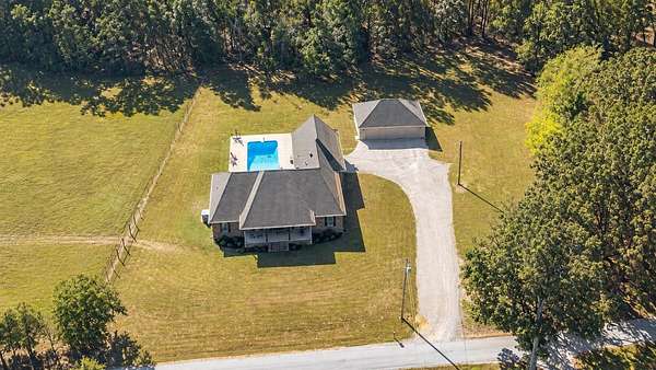 3.43 Acres of Land with Home for Sale in Adamsville, Tennessee