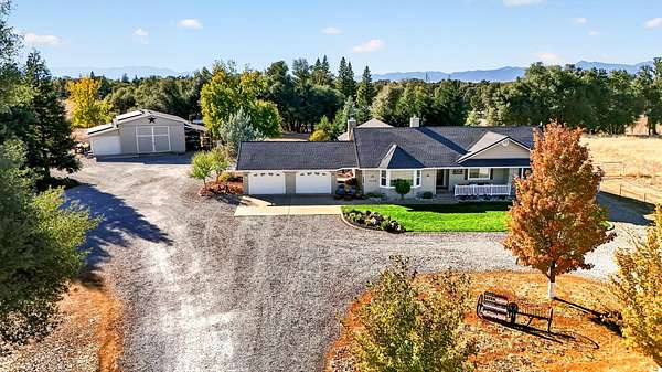 6.17 Acres of Land with Home for Sale in Cottonwood, California