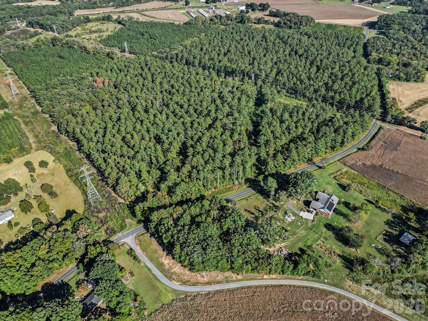 11.3 Acres of Recreational & Residential Land for Sale in Oakboro, North Carolina