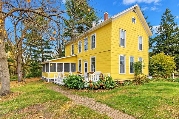 13.8 Acres of Recreational Land with Home for Sale in Knapp, Wisconsin