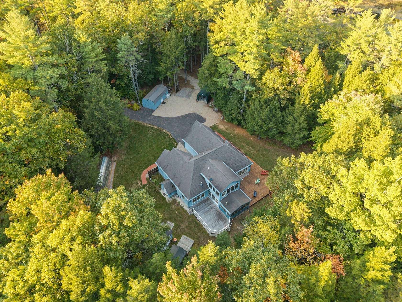 4.29 Acres of Land with Home for Sale in Naples, Maine