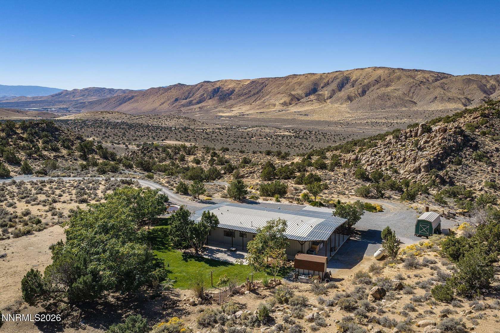 40.7 Acres of Land with Home for Sale in Reno, Nevada